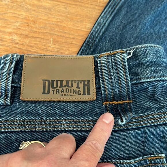 Duluth Trading Company Jeans Carpenter 46 x 32 - Picture 8 of 14